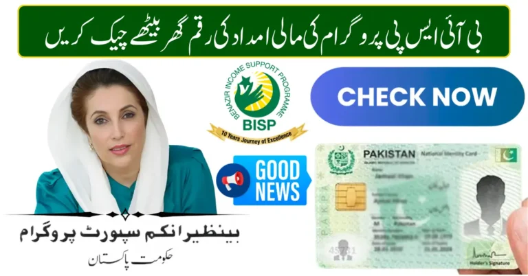BISP Payment Check 2026