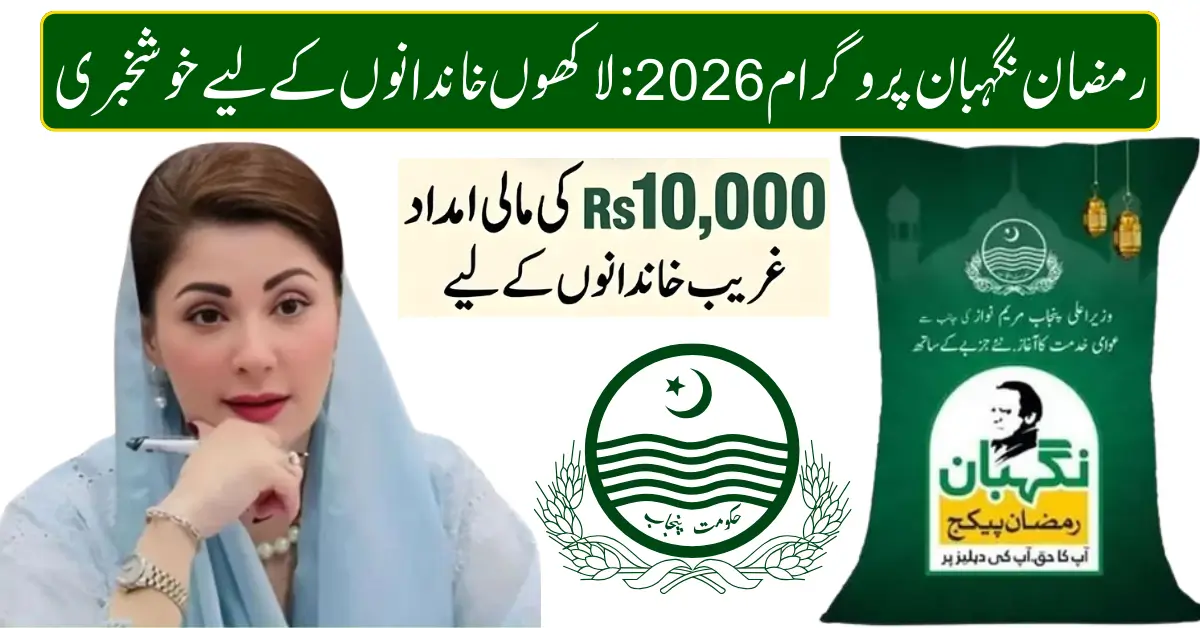 CM Punjab Nigehban Ramzan Package 2026