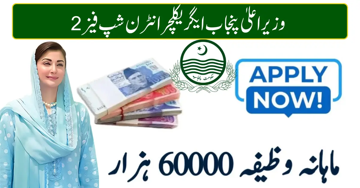 CM Punjab Agriculture Internship Phase 2